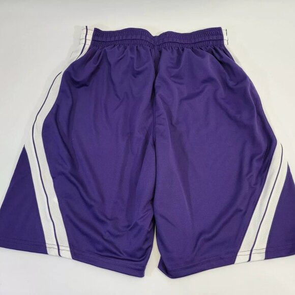 Women's Under Armour Drop Step Reversible Basketball Shorts in Purple UKS526W NW - Picture 5 of 8